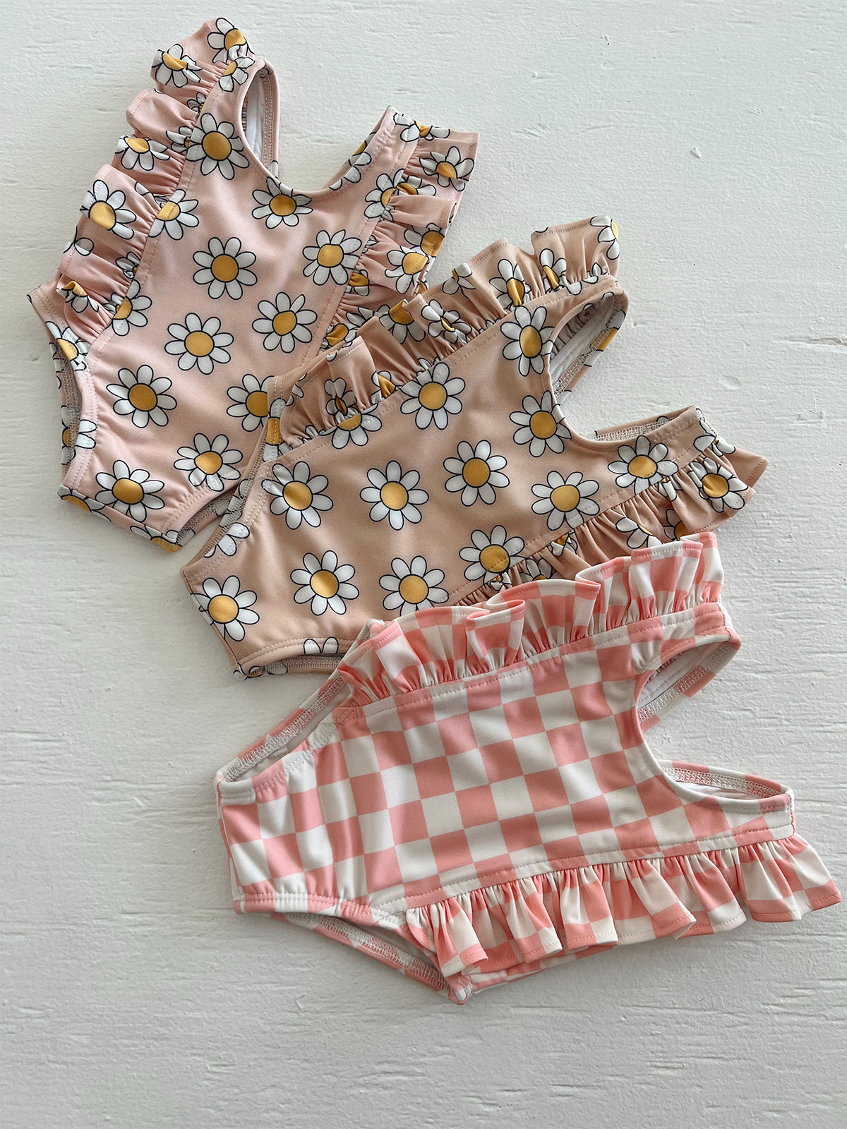 Daisy Pop Taffy / Monaco Swimsuit / UPF 50+