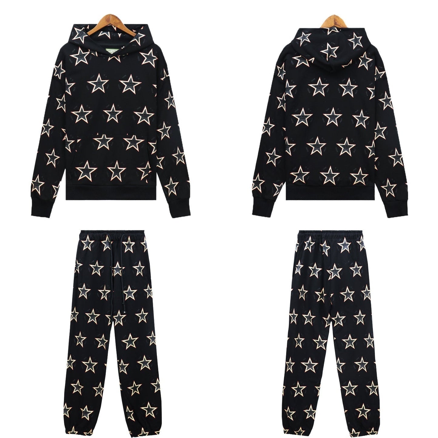 Denim Tears Men's Outfit: Hoodie/Pants (Separate Purchase Options)